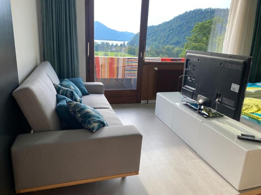 Schoene Ferienwohnung Mit Wolfgangseeblick Strobl Exteriér fotografie