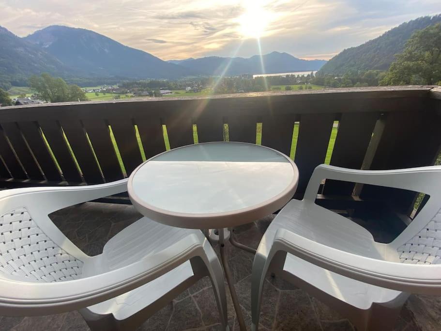 Schoene Ferienwohnung Mit Wolfgangseeblick Strobl Exteriér fotografie