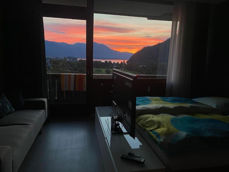 Schoene Ferienwohnung Mit Wolfgangseeblick Strobl Exteriér fotografie