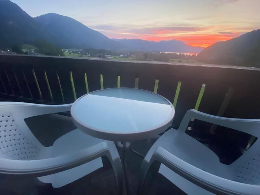 Schoene Ferienwohnung Mit Wolfgangseeblick Strobl Exteriér fotografie